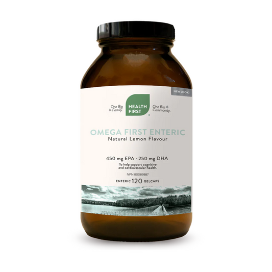 Health First Omega First Enteric 120 Gel Capsules