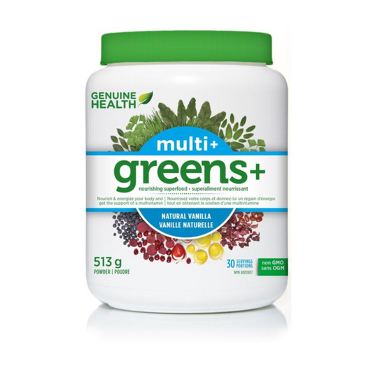 Genuine Health Multi Greens Vanilla 513g