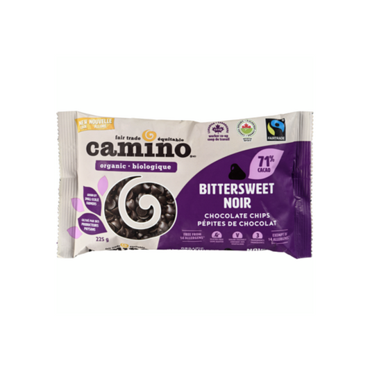 Camino Organic Bittersweet Chocolate Chips 225g