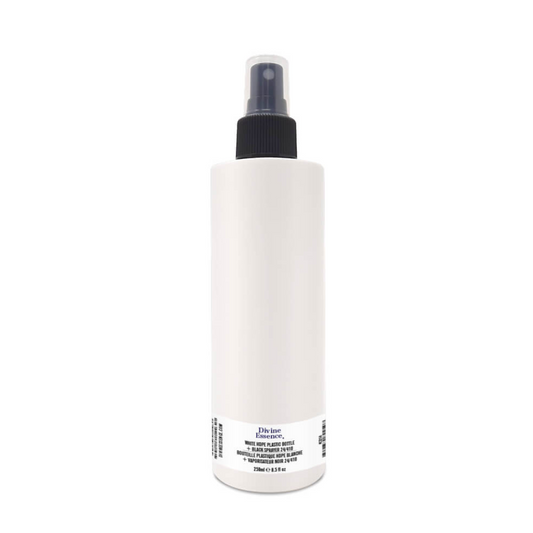 White Plastic Spray Bottle 250ml