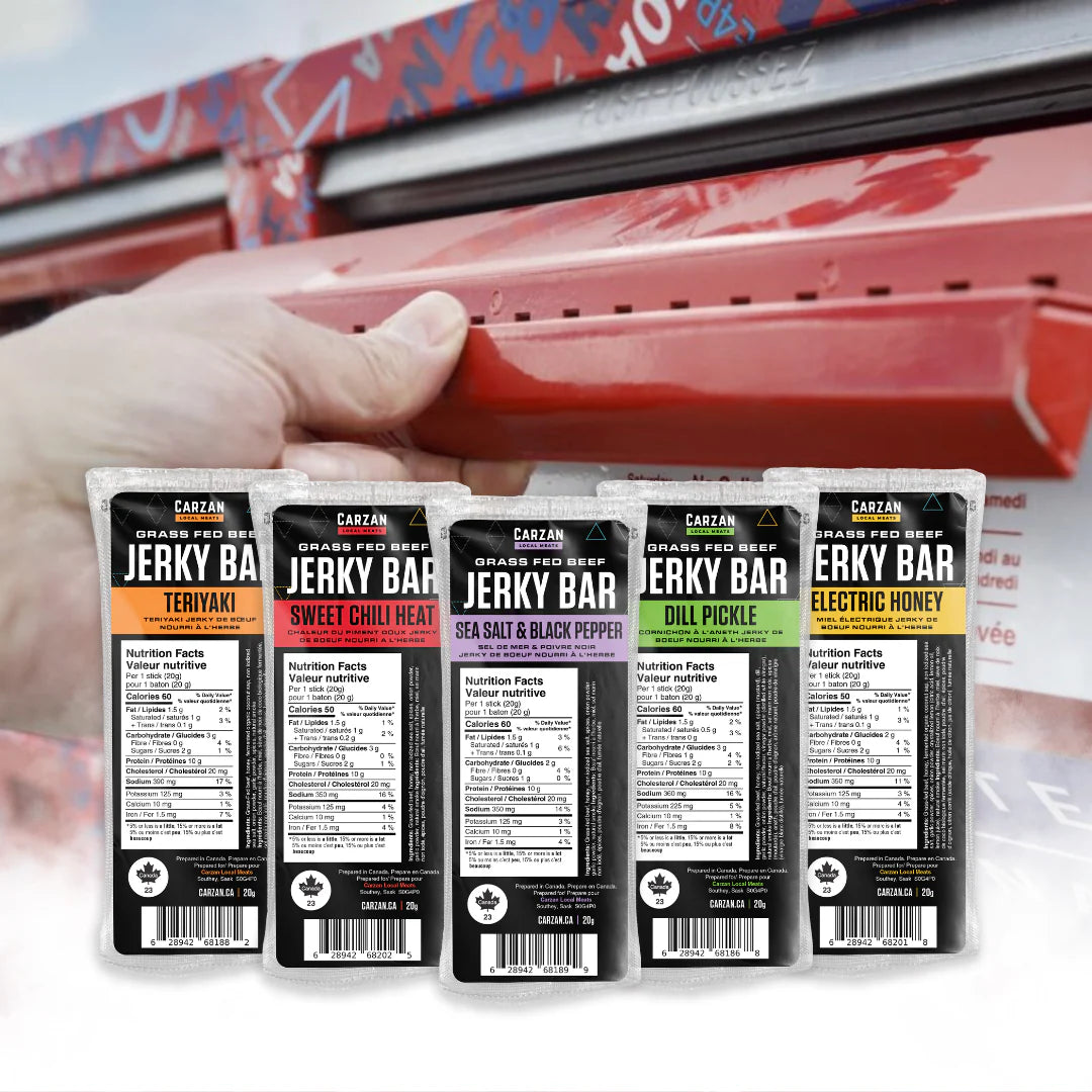 Carzan Sweet Chilli Jerky Bar 20g