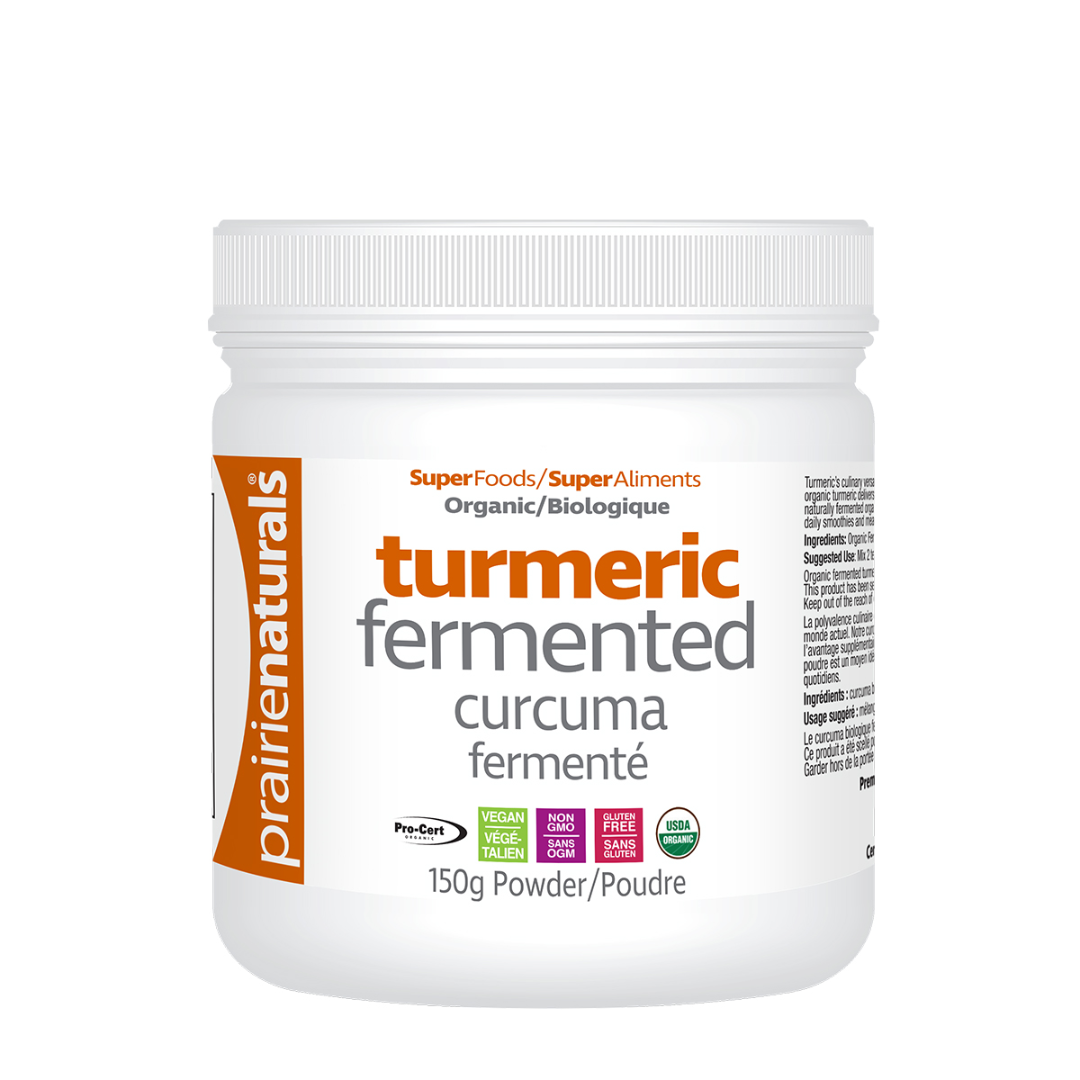 Prairie Naturals Fermented Turmeric (Organic) 150g