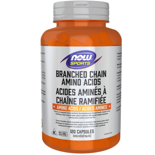 Now Branched Chain Amino Acids 120 VegCaps