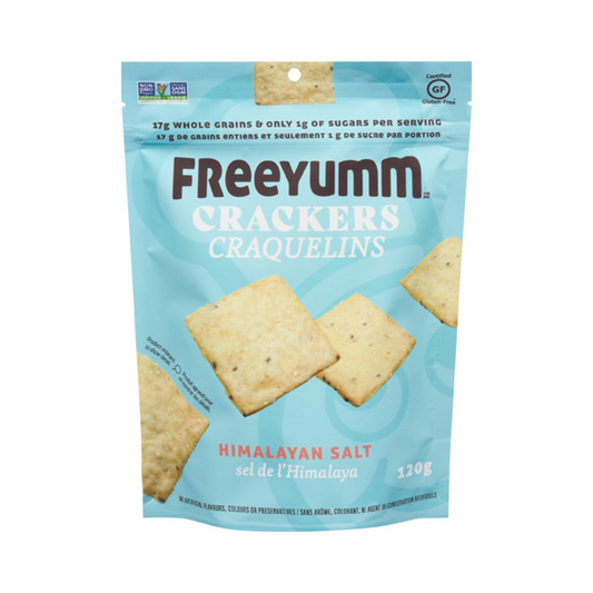 FreeYumm Crackers Himalyan Salt 120g