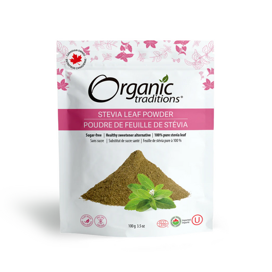 Organic Traditions Stevia Leaf powder 100g