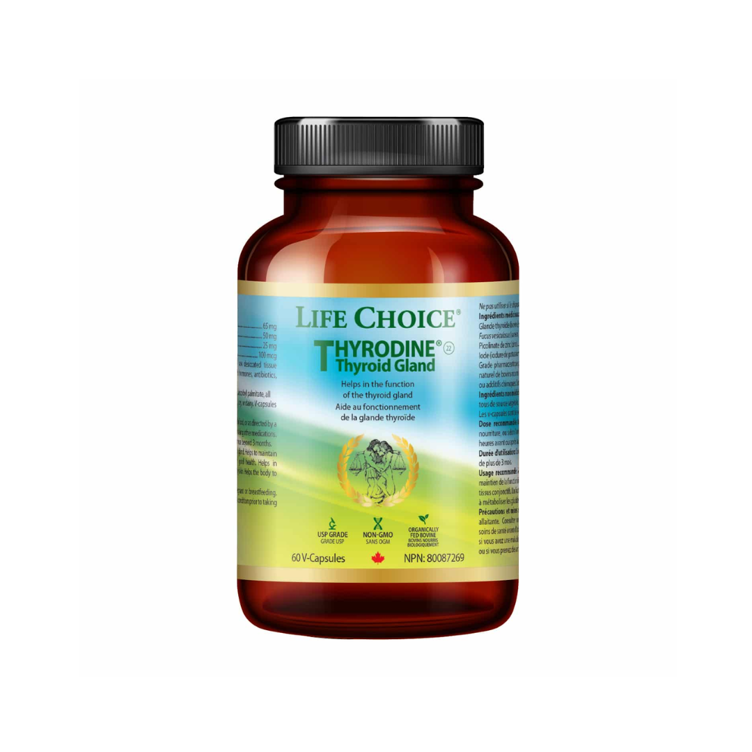 Life Choice Thyrodine Thyroid Gland 60 Veggie Capsules