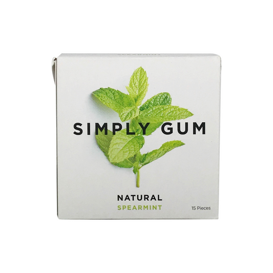 Simply Gum Spearmint 15 Pieces