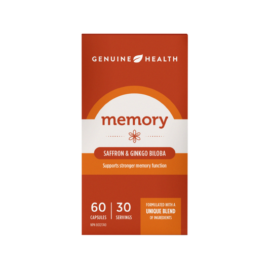 Genuine Health Memory 60 Capsules