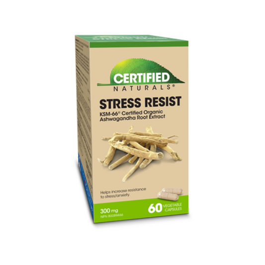 Certified Naturals Stress Resist Ashwagandha 60 Capsules