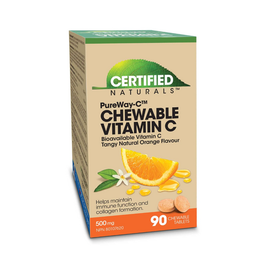 Certified Naturals Chewable Vitamin C 90 Tablets