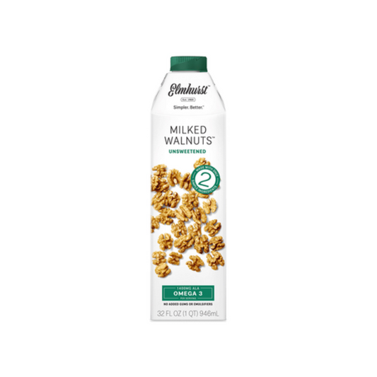 Elmhurst Milked Unsweetened Walnuts 946ml