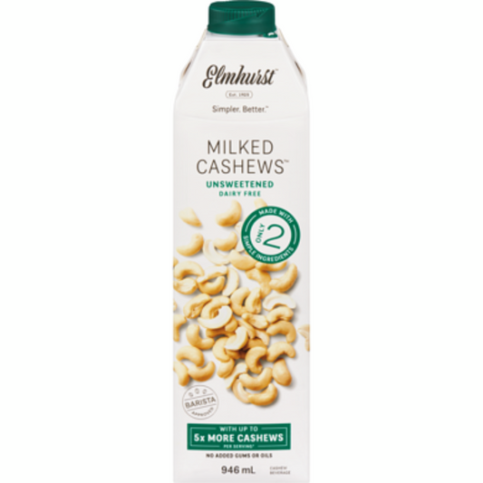 Elmhurst Milked Unsweetened Cashews 946ml