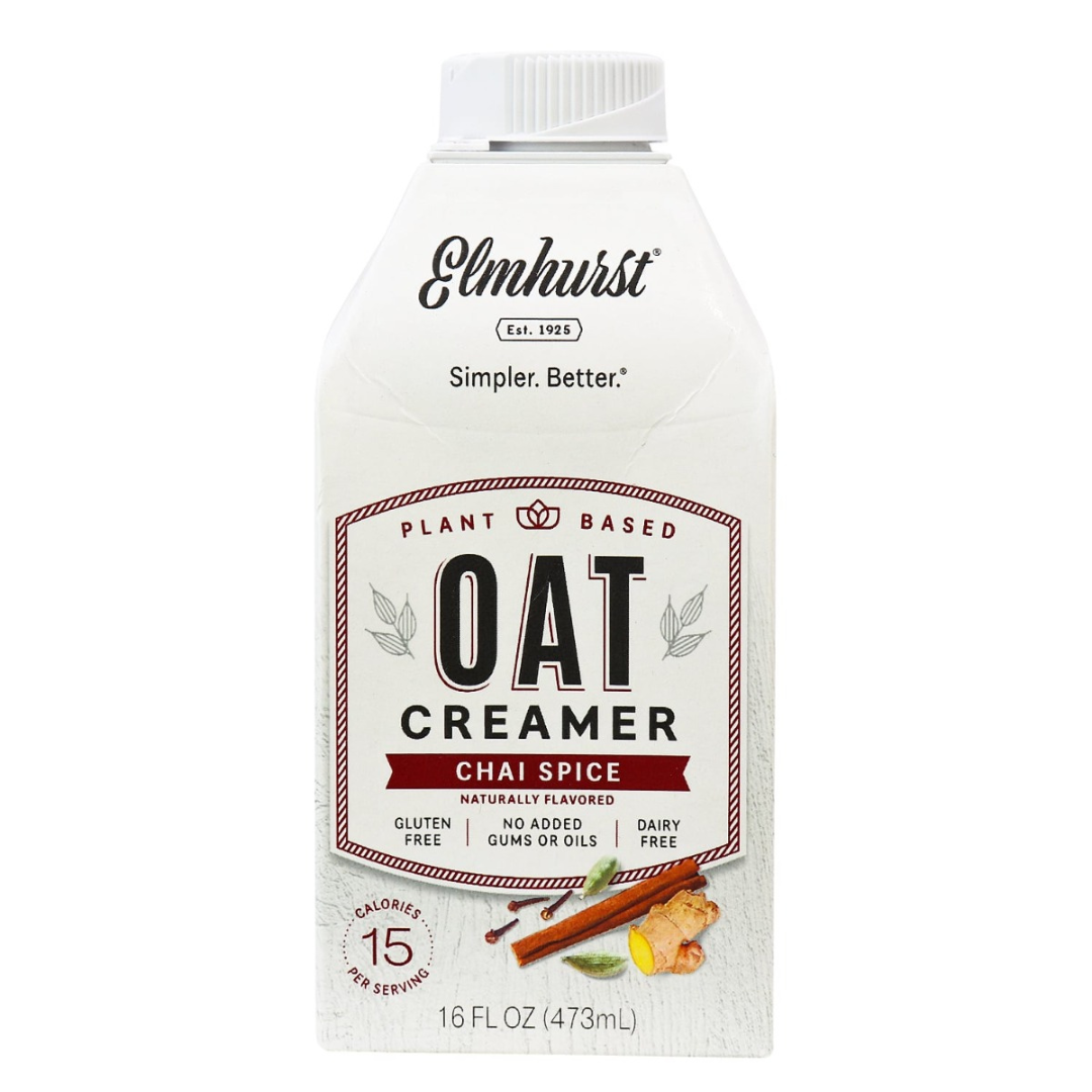 Elmhurst Milked Chai Spice Oat Creamer 473m