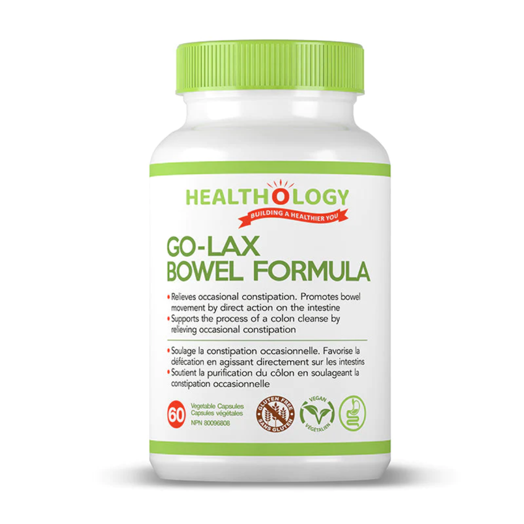 Healthology GO-LAX 120 Veg Capsules