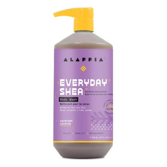 Alaffia Everyday Shea Body Wash Lavender 946ml