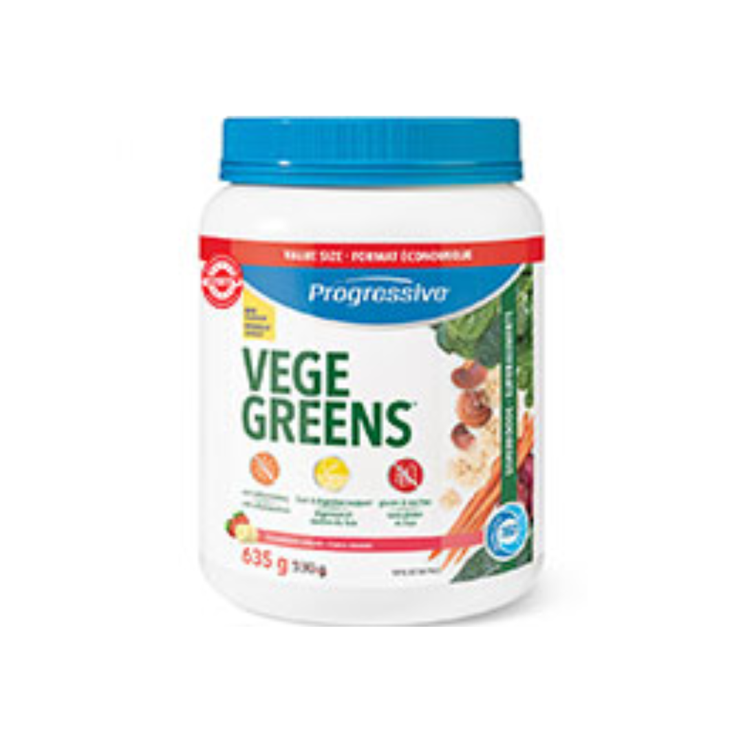 Progressive Vege Greens Strawberry Banana 530g