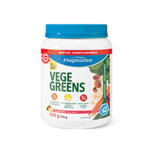 Progressive Vege Greens Strawberry Banana 530g