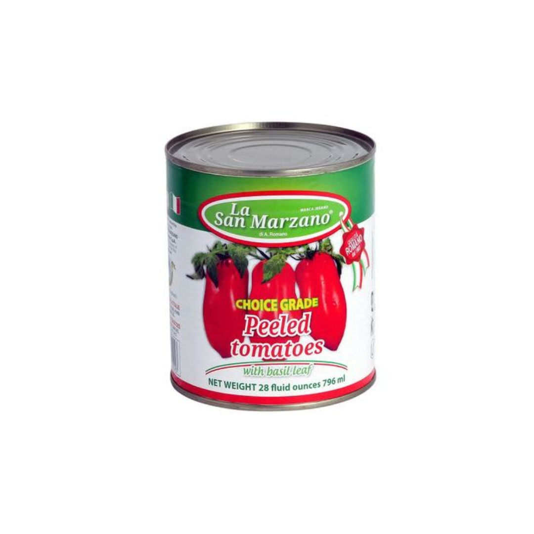 La San Marzano Whole Tomatoes & Basil 796ml