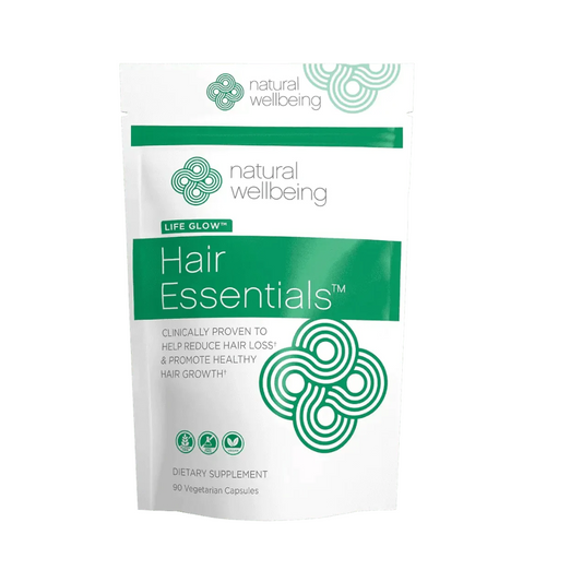 Natural Wellbeing Hair Essentials 90 Veg Caps