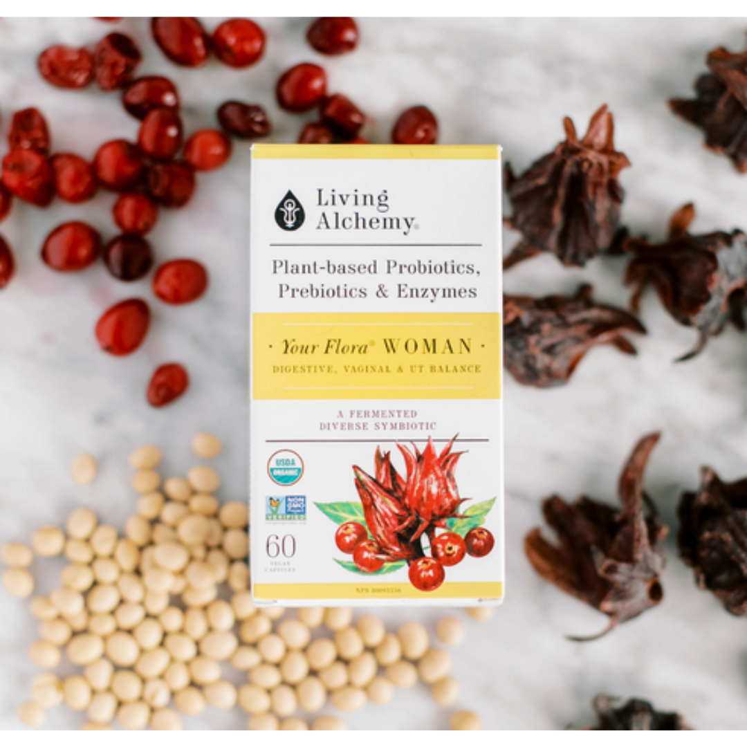 Living Alchemy Your Flora Woman 60 Veg Caps