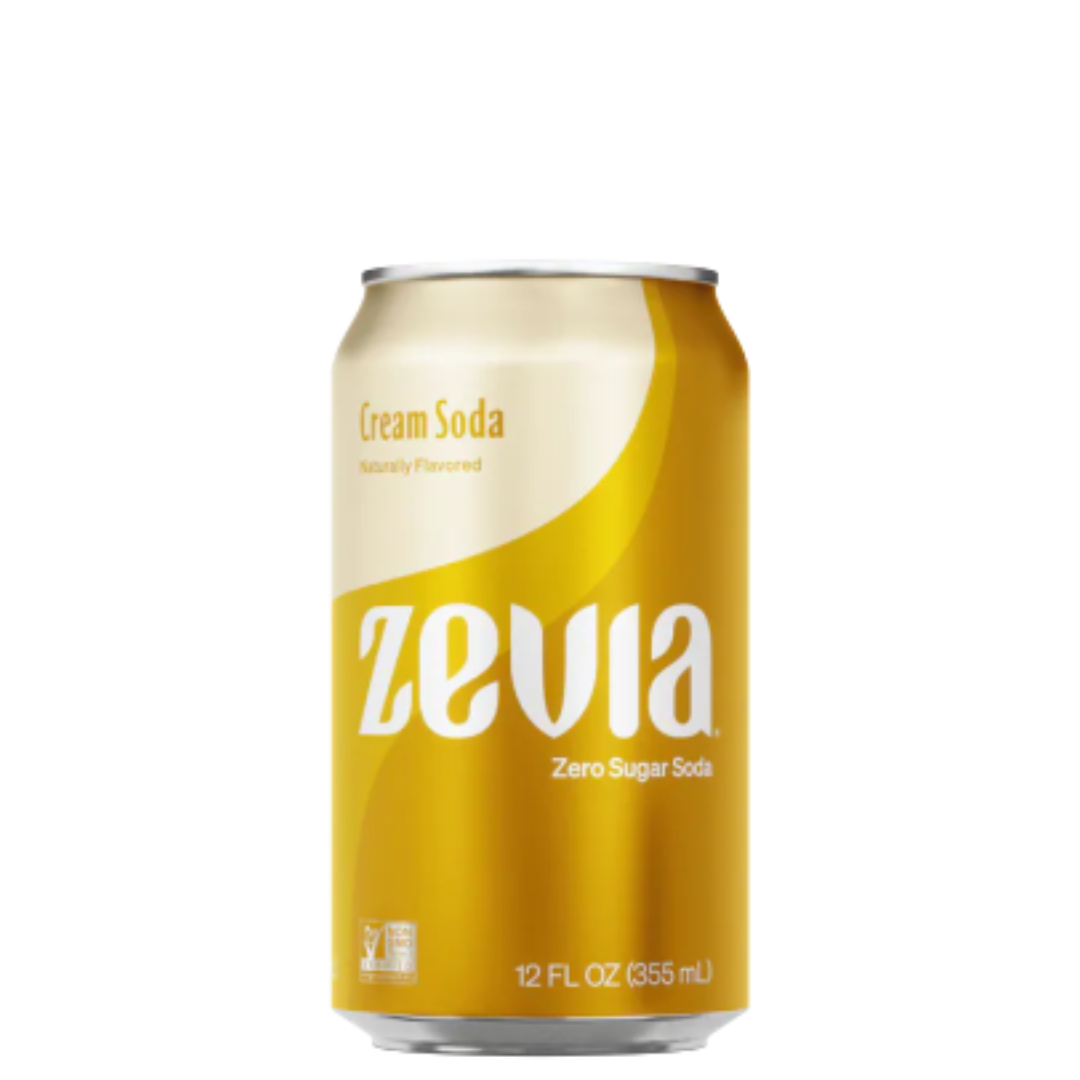 Zevia Creamy Soda 355ml