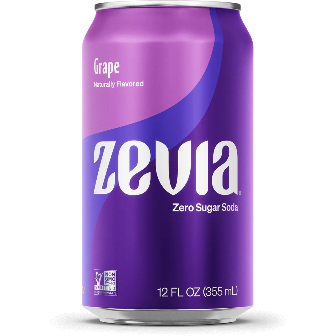 Zevia Grape 355ml