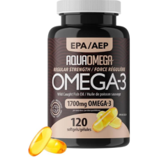 AquaOmega Omega 3 Regular Strength 120 softgels