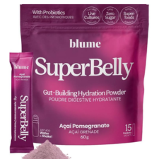 Blume SuperBelly Gut Building Hydration Powder 60g Pomegranate Flavour