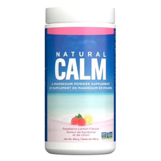 Natural Calm Magnesium Raspberry Lemon 454G