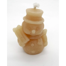 Joan's Beeswax Candles Snowman