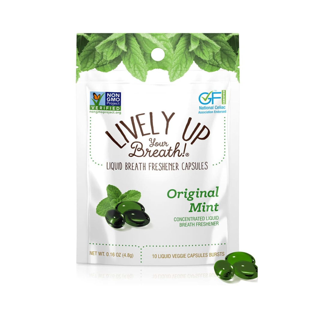 Lively Up Your Breath! Mint Breath Capsules 10vcap