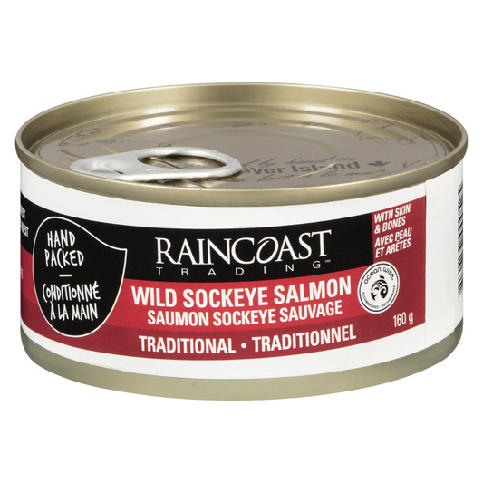 Raincoast Trading Wild Sockeye Salmon 160G