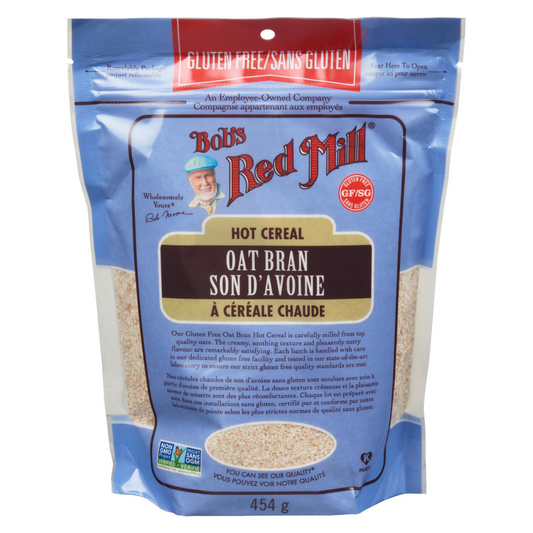 Bob's Red Mill Oat Bran Hot Cereal (Gluten-Free) 454g