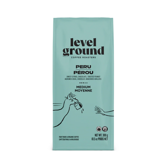 Level Ground Peru Medium Roasted Coffee 300g