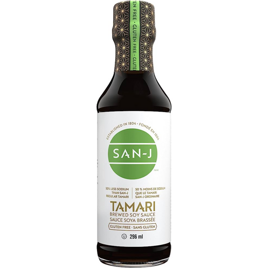 San-J Tamari 50% Less Sodium 296ml