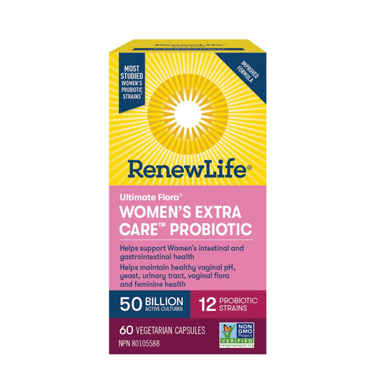 Renew Life Women's Extra Care Probiotic 60 Veg Caps
