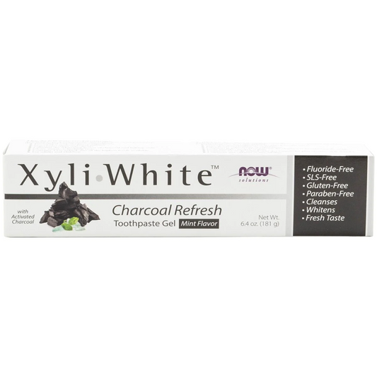 Now Xylwhite Charocal Mint Tooth Paste 181g