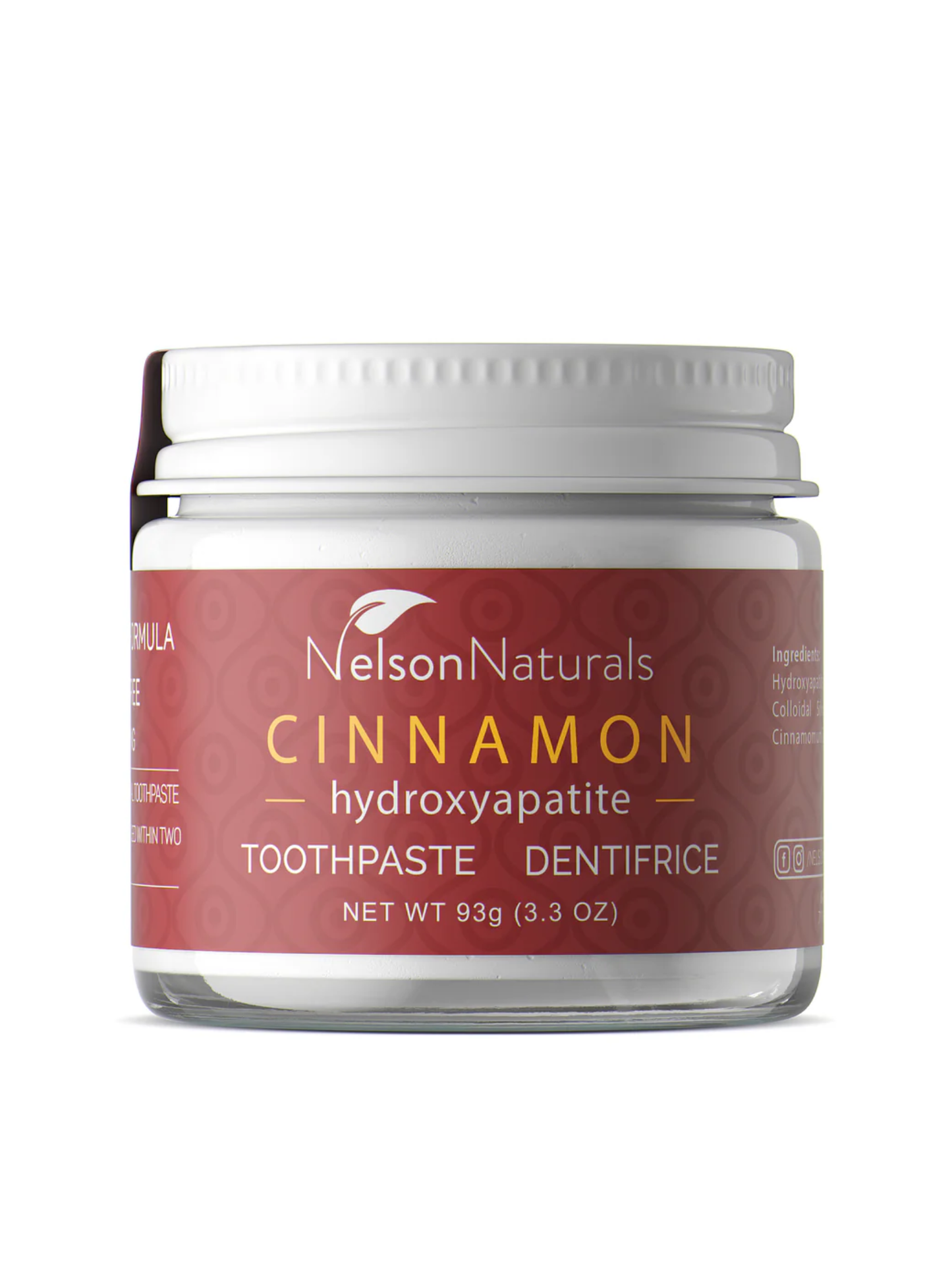Nelson Cinnamon Hydroxy Toothpaste 93g