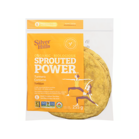 Silver Hills Organic Sprouted Turmeric Tortillas 255g