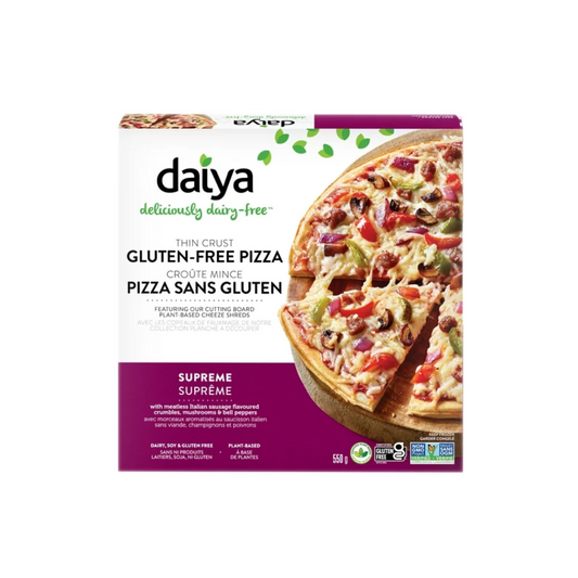 Daiya Thin Crust Supreme Pizza 550g