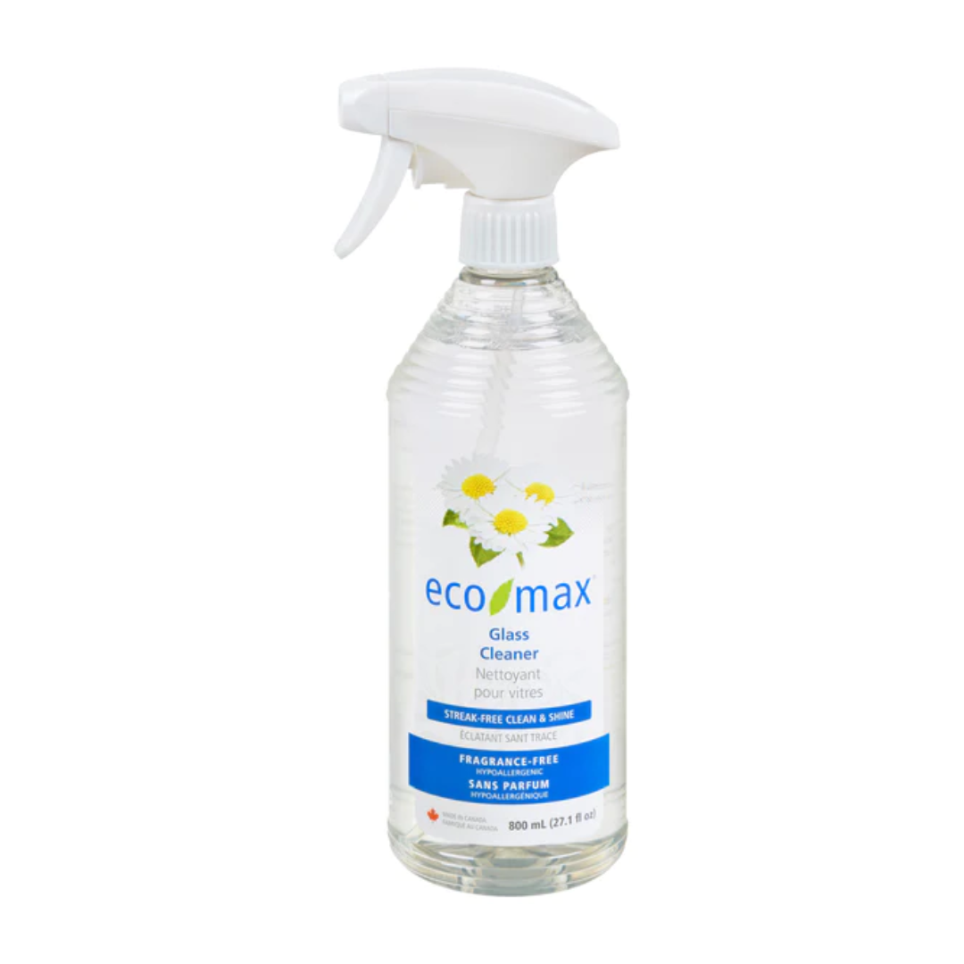 Eco Max Glass Cleaner Fragrance Free 800ml