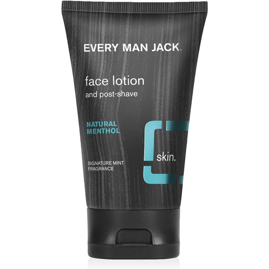 Every Man Jack Face Lotion Natural Menthol 125ml