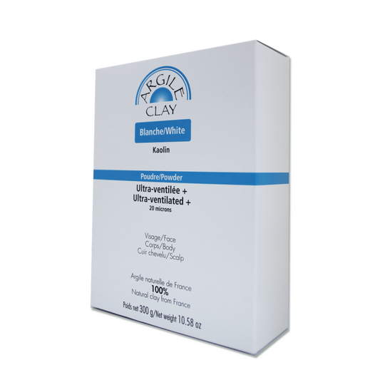 Argile Clay White Powder Ultra-ventilated 20 Microns 300g