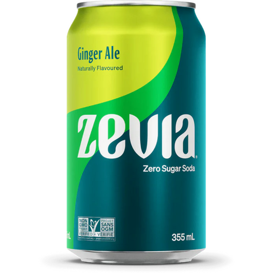 Zevia Ginger Ale 355ml