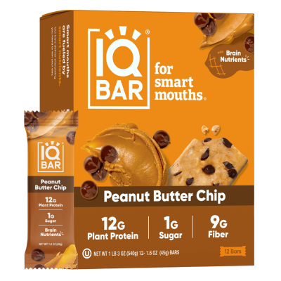 IQ bar Peanut Butter Chip 45g