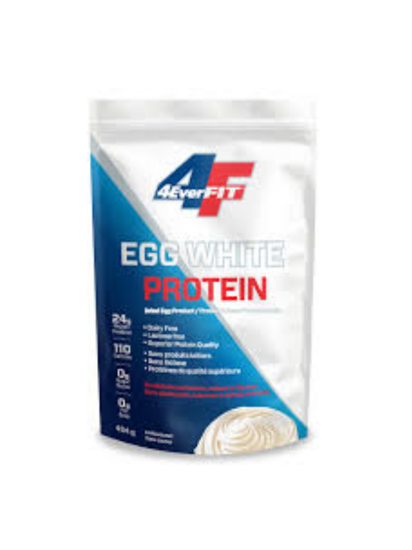 4 EverFit Egg White Protein Powder Unflavoured 454g