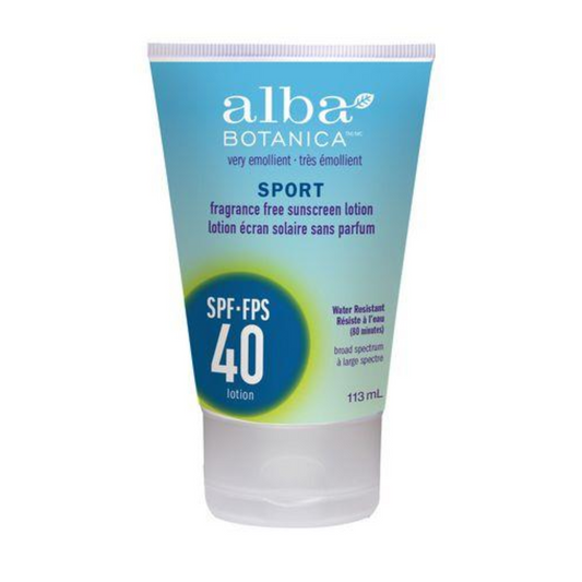 Alba Botanica Sport Sunscreen SPF40