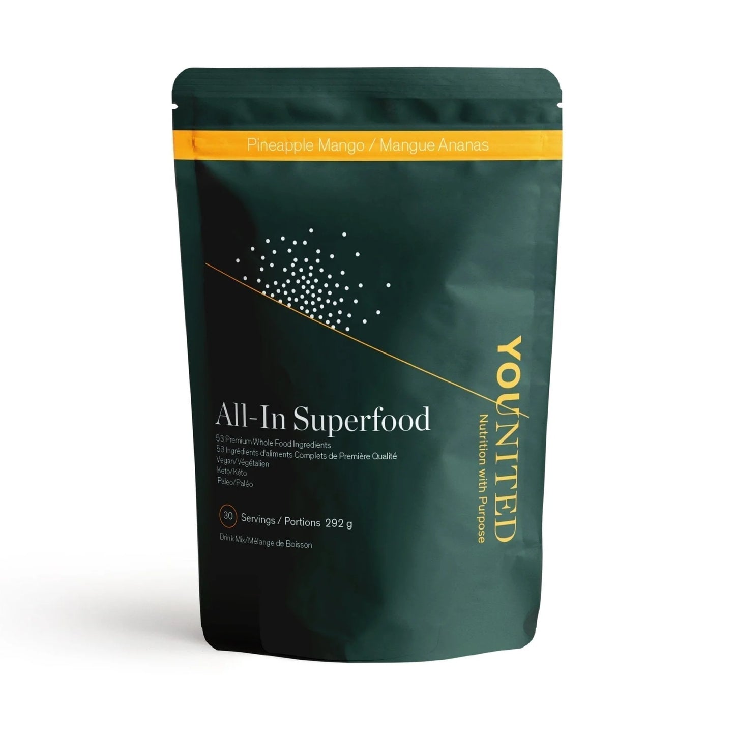Younited All-in Superfood Pineapple Mango 292g