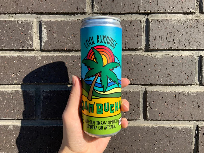 Jam’bucha Kombucha - Apple Rhubard (Cool Runnings)