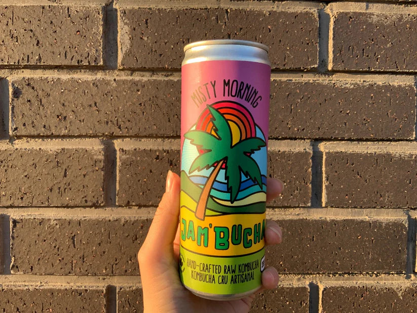 Jam’bucha Kombucha - Spearmint Apple (Misty Mornings)